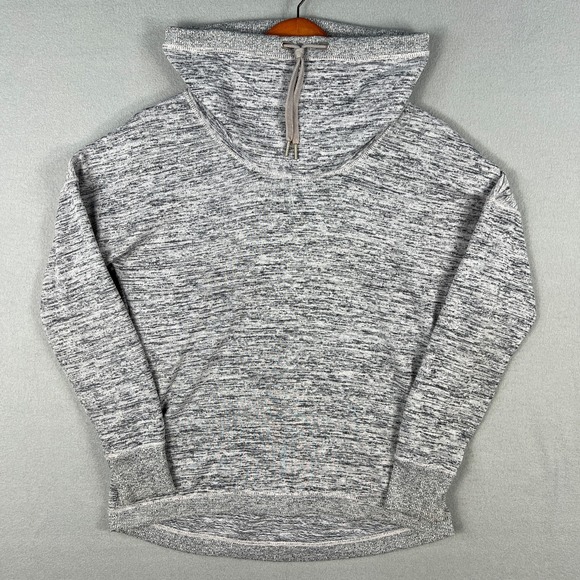 Athleta Tops - Athleta Blissful Cowl Neck Pullover Sweatshirt Gray Long Sleeve Lounge Top Small